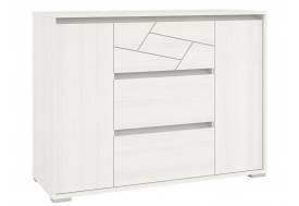 Комод с двумя дверками и тремя ящиками Аделина 4-4434