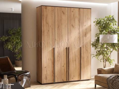 Шкаф четырехстворчатый Норд 1600 дуб крафт МГ