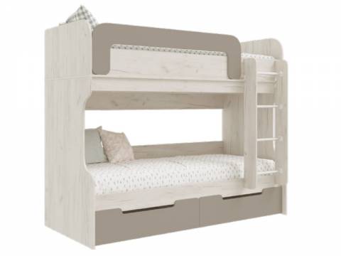 Кровать-чердак Юниор-4 Шарли Мокко
