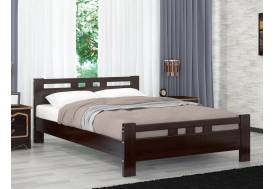 Кровать Вероника-2 1400 Орех темный