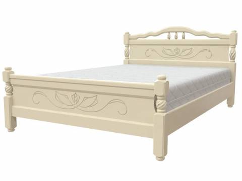Кровать Карина-5 1400 Слоновая кость