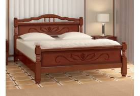 Кровать Карина-5 1600 Орех