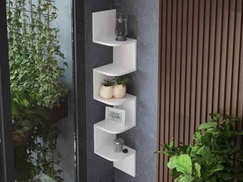 Полка угловая 04 ВНК белый