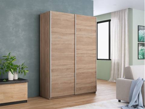 Шкаф-купе Прайм 2-х дверный 1600 два ДСП Сонома