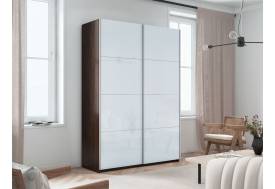 Шкаф-купе Прайм 2-х дверный 1200 Стекло Белое Венге