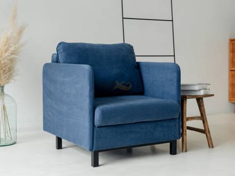 Кресло 5556 ткань Вивальди 14 синий