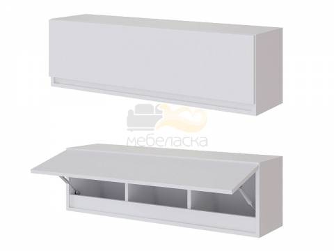 Шкаф навесной Мэнкс МГН-1 белый