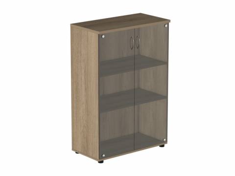 Шкаф для бумаг средний с тонированным стеклом Р.Шс-3СТ Референт