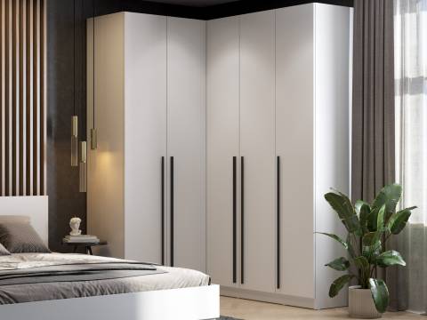 Комплект шкафов Берген №2 ЛДСП Белое дерево