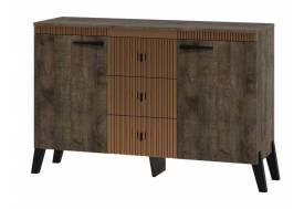 Комод с ножками Ольга 3 дуб коми