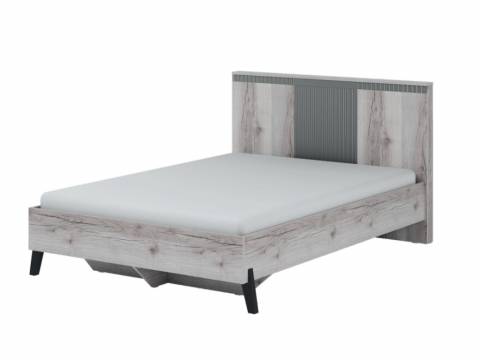 Кровать с ножками 1200 Ольга 3 дуб делано