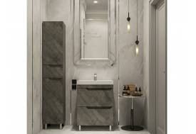 Комплект для ванны напольный Леон 80 оникс