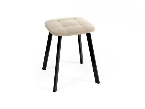 Табурет Крафт KV бежевый/черный - 4 шт