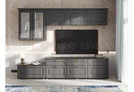 Гостиная Престиж-1 Графит структурный