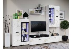 Гостиная Нэнси NEW Вариант №3 Мрамор золото