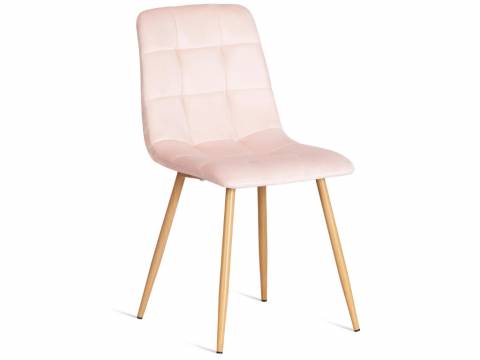 Стул Chilly mod. 7094-1 розовый/натуральный