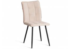Стул обеденный Bari LT флок бежевый