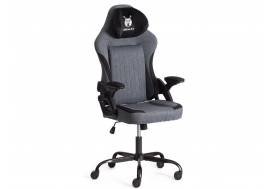 Кресло iWolf ткань черный/серый