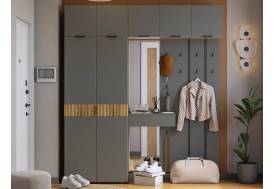 Прихожая Мебельсон К35 дуб крафт золотой/графит