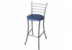 Стул Барный ДХ-2 обивка светло-голубой