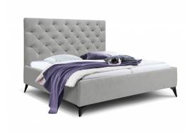 Кровать Фрейм 1200 Каретная стяжка высокие ножки с подъемом вивальди 14