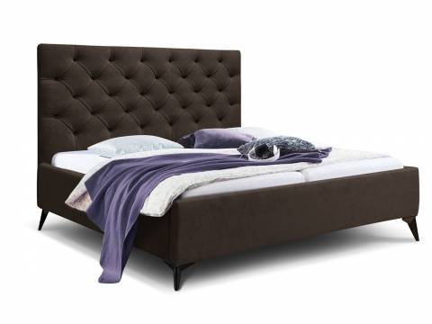 Кровать Фрейм 2000 Каретная стяжка высокие ножки без подъема вивальди 10