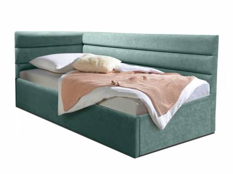 Кровать подростковая правая 800 Фрейм Модерн без подъема вивальди 19