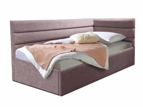 Кровать подростковая левая 900 Фрейм Модерн с подъемом мелита 25