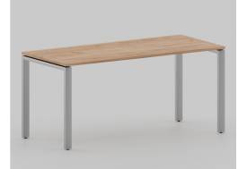 Стол с эффектом парения Лофт П-образные опоры серые ЛО.Кпп_6 600х1600 мм
