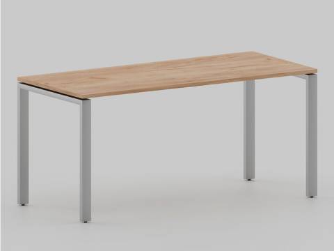 Стол с эффектом парения Лофт П-образные опоры серые ЛО.Кпп_7 700х1200 мм