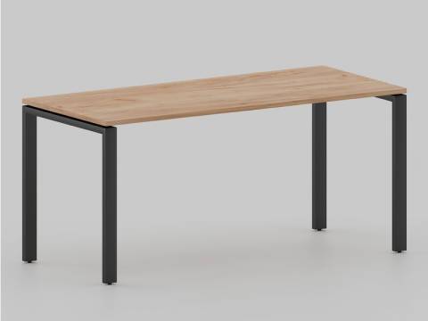 Стол с эффектом парения Лофт П-образные опоры черные ЛО.Кпп_7 700х1200 мм