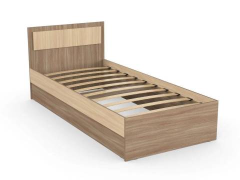 Кровать Дуэт Люкс 900 ясень шимо