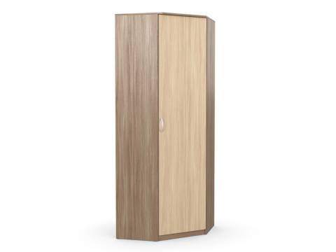 Шкаф угловой Дуэт Люкс без зеркала ясень шимо