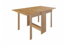 Стол-книжка прямой Дуб крафт золотой