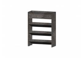 Обувница Визит цемент темный