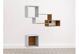 Полки навесные (С-27) Soft комбинированный