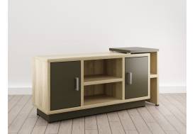 Тумба дизайн (Е-9) Eclectic eco Дуб рокпайл-Скала