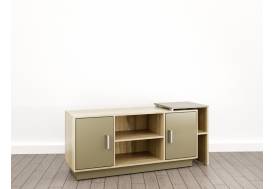 Тумба дизайн (О-9) Eclectic lite Дуб рокпайл-Мокко