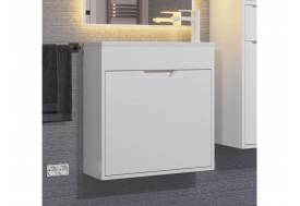 Тумба с раковиной Uperwood Modul матовая белая 60 см