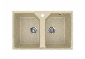 Кухонная мойка Uperwood ECON UPD-402-002 бежевая матовая