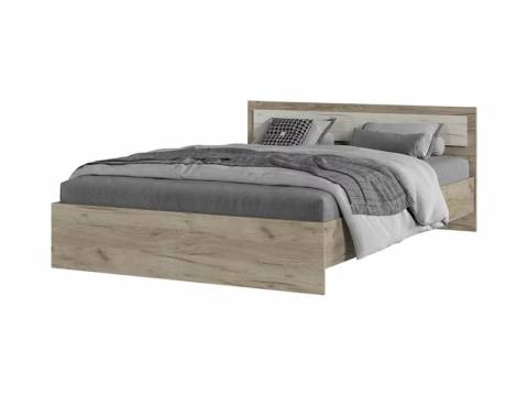 Кровать Гармония 160х200 см Дуб крафт