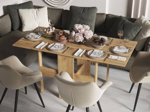 Стол-книжка №1 СТ-001 Дуб крафт золотой