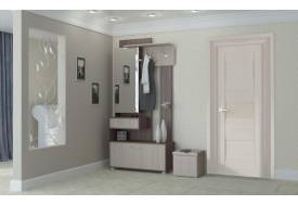 Секция с зеркалом Инфинити ясень