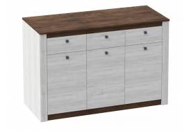 Тумба 3 двери и 3 ящика Даллас