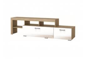 Тумба Соната ТБС-2000 дуб сонома светлый/белый глянец